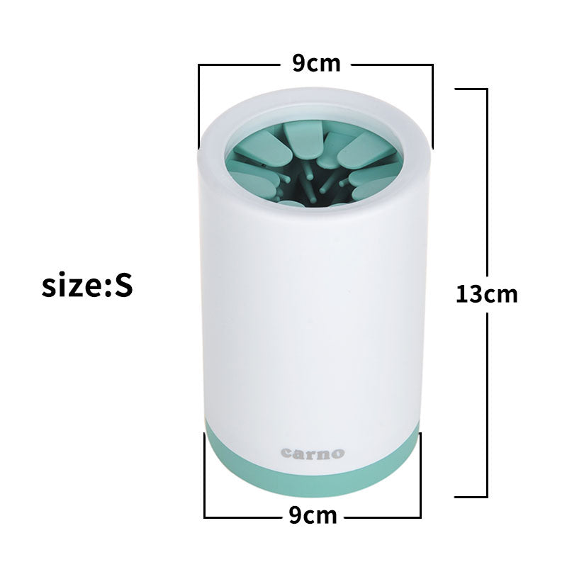 Pet Foot Washer Cup Silicone Soft Foot Cup Cat Foot Cleaning Bucket Dog Paw Cleaner Cup Manual Quick Feet Wash Cleaner Pets Products