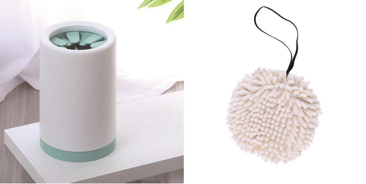 Pet Foot Washer Cup Silicone Soft Foot Cup Cat Foot Cleaning Bucket Dog Paw Cleaner Cup Manual Quick Feet Wash Cleaner Pets Products